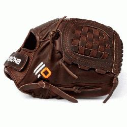 ast Pitch Softball Glove Chocolate Lace. Nokona Elite performance rea